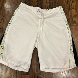 Joe Boxer White and Green bathing suit